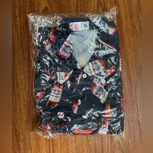 St. Louis Cardinals + Budweiser Button Up Shirt